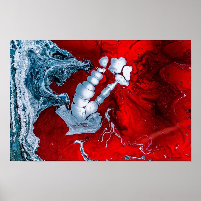 Mars abstract poster (Front)