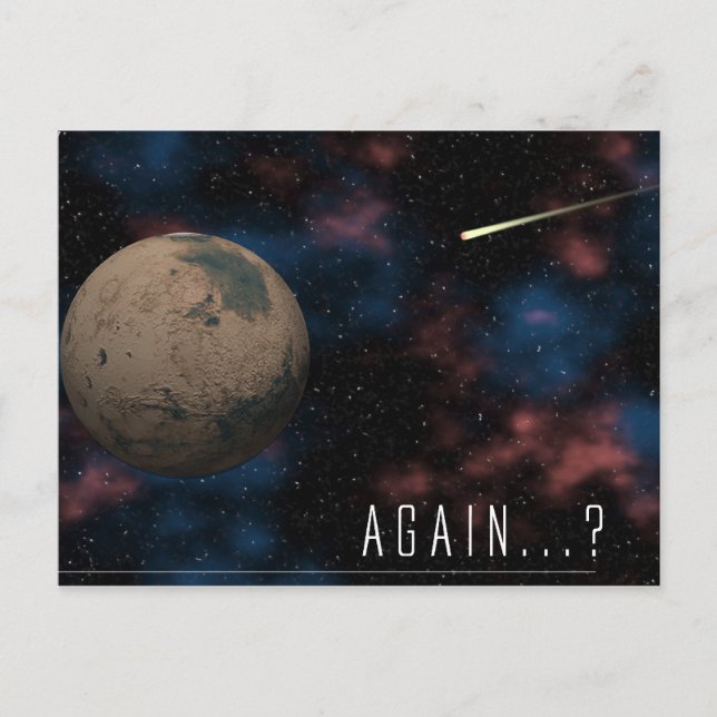 Mars...again? Postcard (Front)