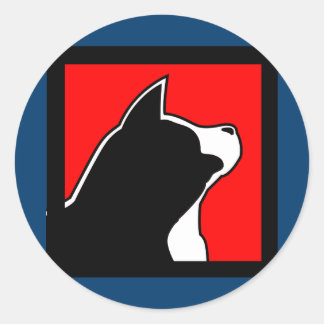 MARS Akita Blue Sticker