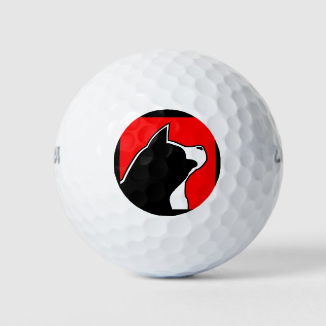 MARS Akita Golf Balls (Front)