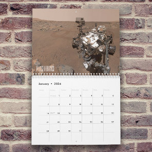 Mars and Mars Spacecraft Calendar