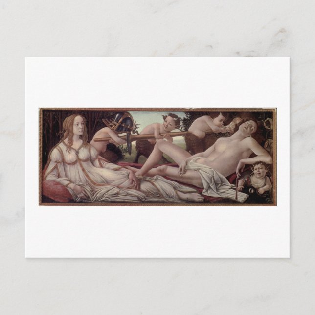 Mars and Venus Postcard (Front)