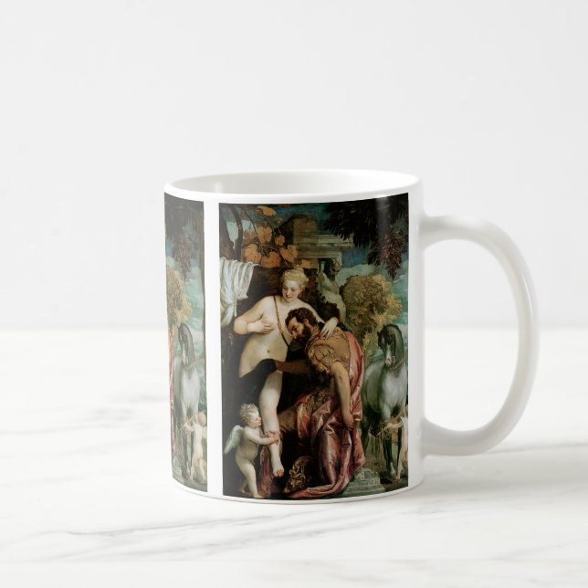 Mars and Venus United by Love Coffee Mug (Right)