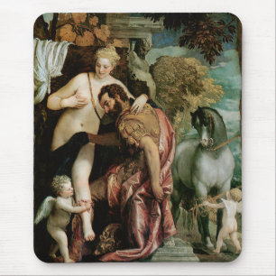 Mars and Venus United by Love Mouse Pad