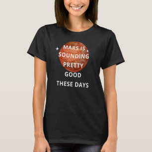 Mars Anti Politics Political Democrat Republican H T-Shirt