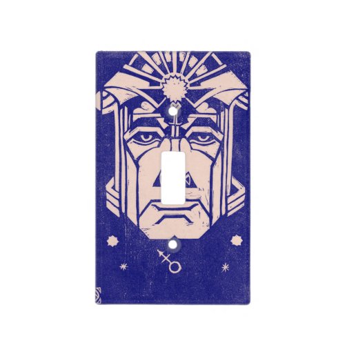 Mars Ares God of War Greek Mythology Blue Light Switch Cover