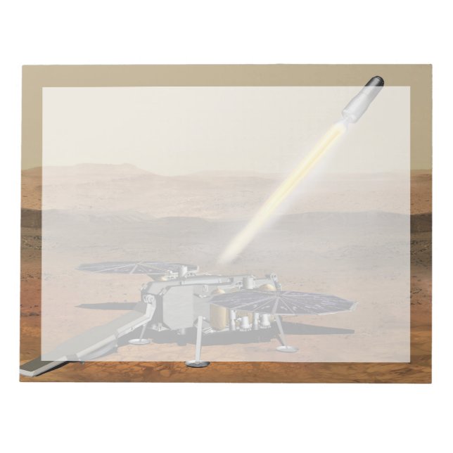 Mars Ascent Vehicle Launched From Mars. Notepad (Front)