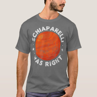 Mars Astronomy Science Space Eploration Distressed T-Shirt
