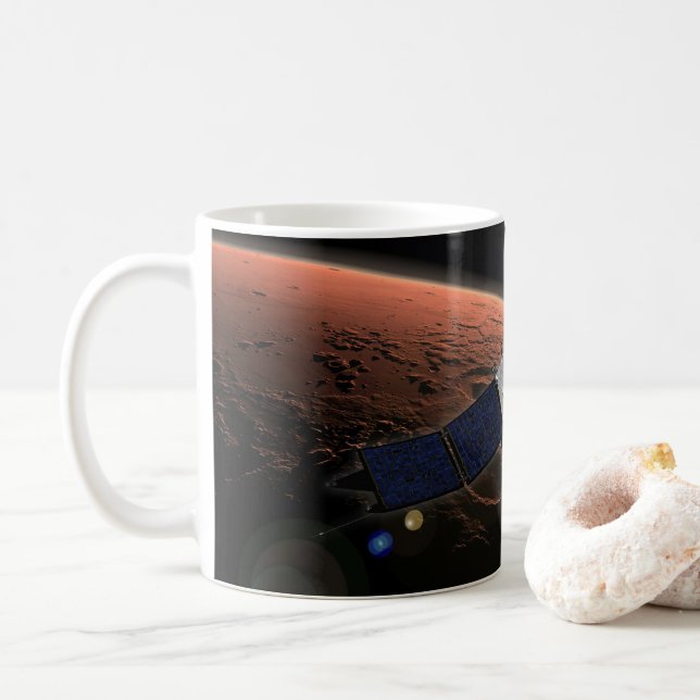 Mars Atmosphere And Volatile Evolution Mission. Coffee Mug (With Donut)
