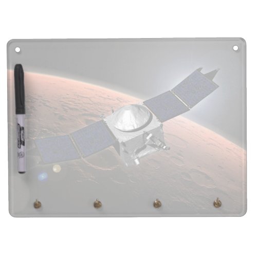 Mars Atmosphere And Volatile Evolution Mission Dry Erase Board With Keychain Holder