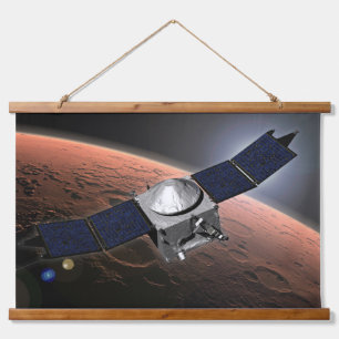 Mars Atmosphere And Volatile Evolution Mission. Hanging Tapestry
