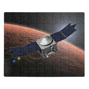 Mars Atmosphere And Volatile Evolution Mission. Jigsaw Puzzle