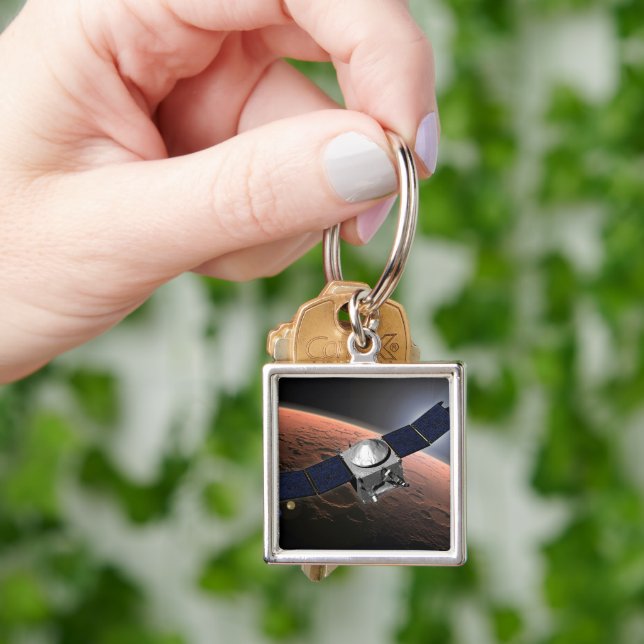 Mars Atmosphere And Volatile Evolution Mission. Keychain (Hand)