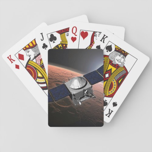 Mars Atmosphere And Volatile Evolution Mission Playing Cards