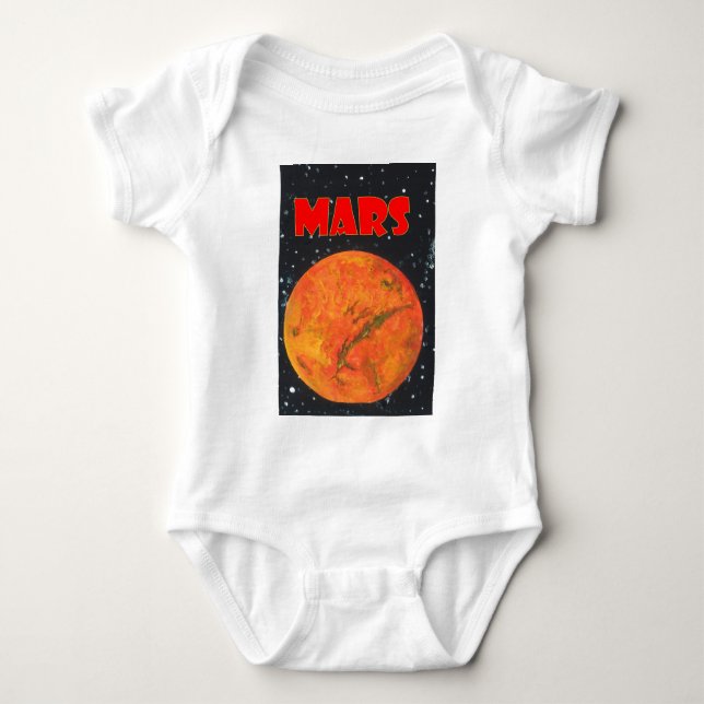 Mars Baby Bodysuit (Front)