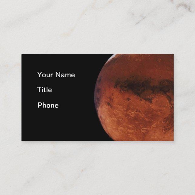 Mars Business Enterprises Card (Front)