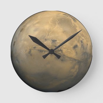 Mars Clock by Some_Person at Zazzle