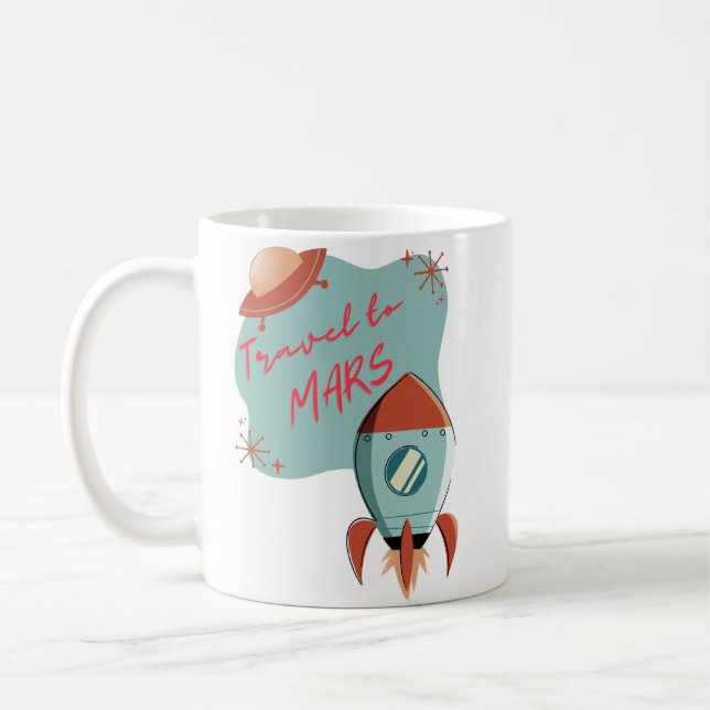 MARS COFFEE MUG (Left)