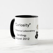 Mars "Curiosity" Mug (Front Left)