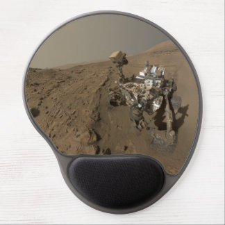Mars Curiosity Selfie Samples Martian Landscape Gel Mouse Pad