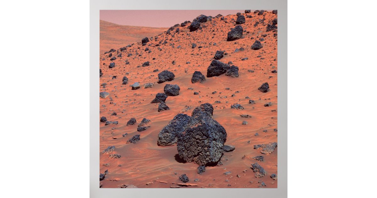 Mars Exploration Poster | Zazzle