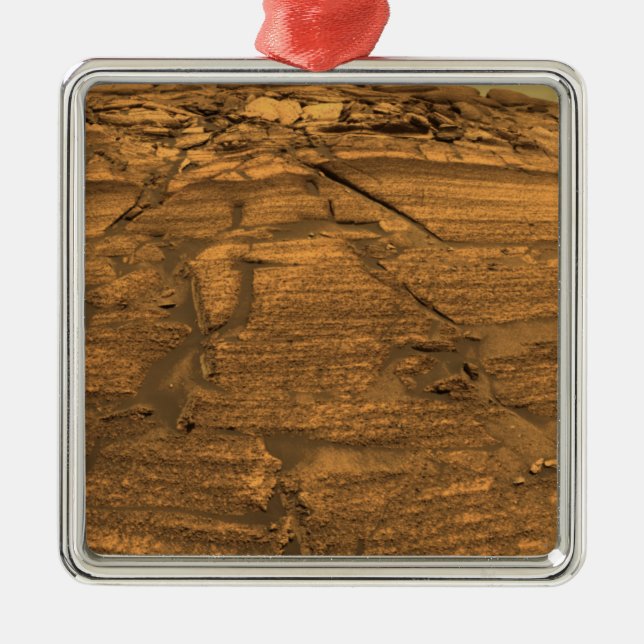 Mars Exploration Rover Opportunity Metal Ornament (Front)