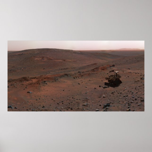 Mars Exploration Rover Spirit Poster (Front)