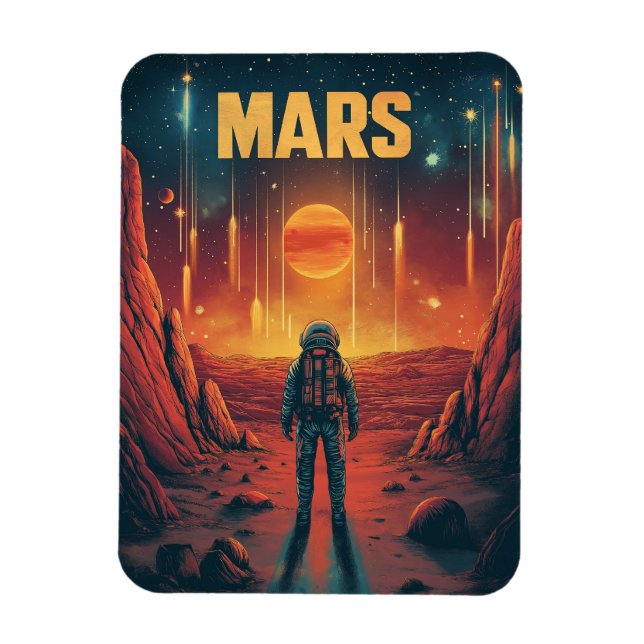 Mars : Explore the Red Planet  Magnet (Vertical)