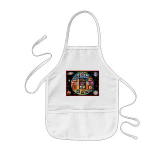 Mar's Faces Kids' Apron