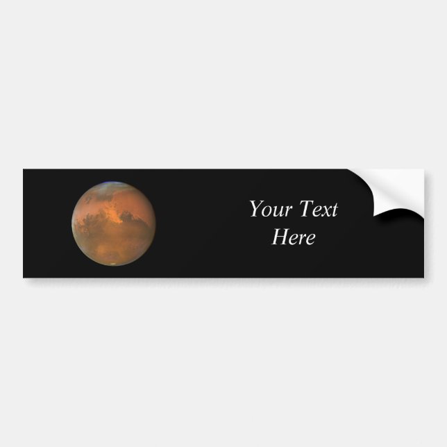 Mars (Hubble Telescope) Bumper Sticker (Front)