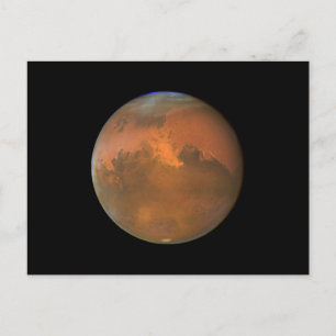 Mars (Hubble Telescope) Postcard