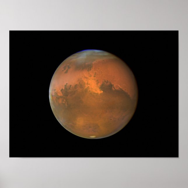 Mars (Hubble Telescope) Poster (Front)