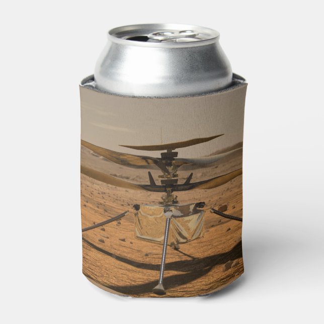 Mars Ingenuity Helicopter Can Cooler (Can Front)