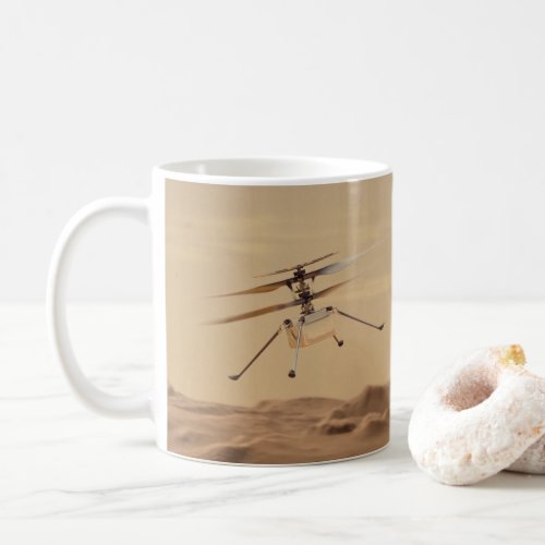 Mars Ingenuity Helicopter Flight Coffee Mug