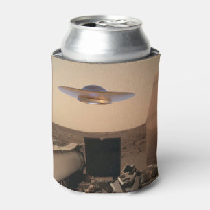 Mars InSight Alien UFO Saucer Encounter Can Cooler