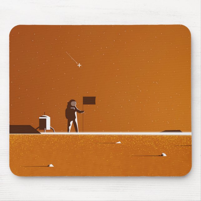 Mars Landing Mousepad (Front)