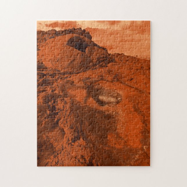 Mars landscape jigsaw puzzle (Vertical)