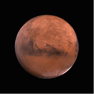 Mars Martian Space Astronomy Cutout