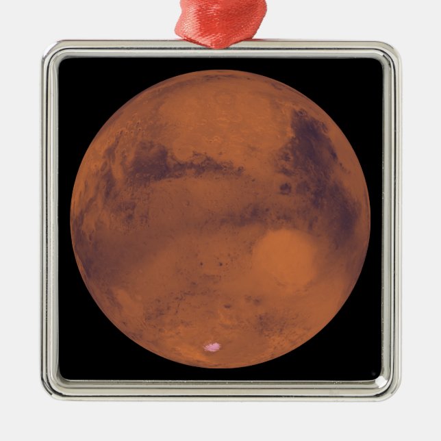 Mars Metal Ornament (Front)