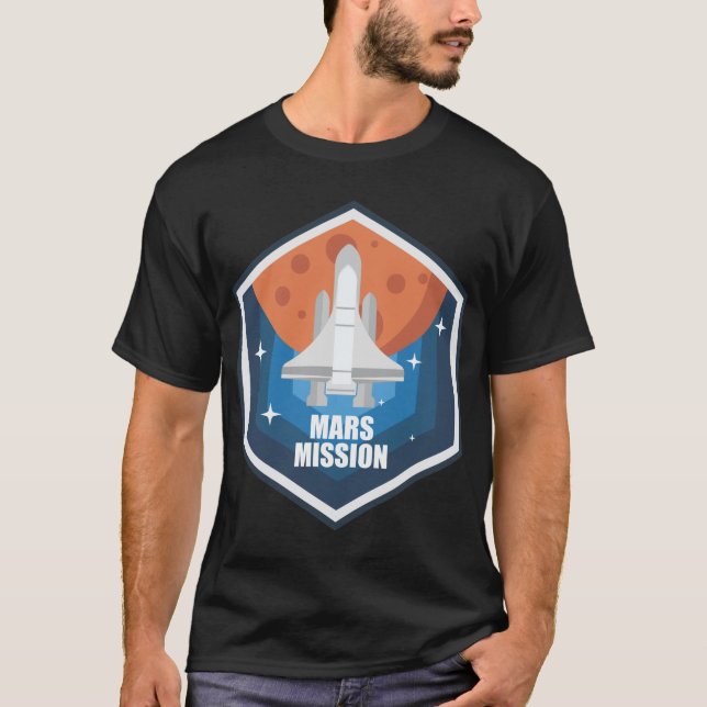 Mars Mission T-Shirt (Front)
