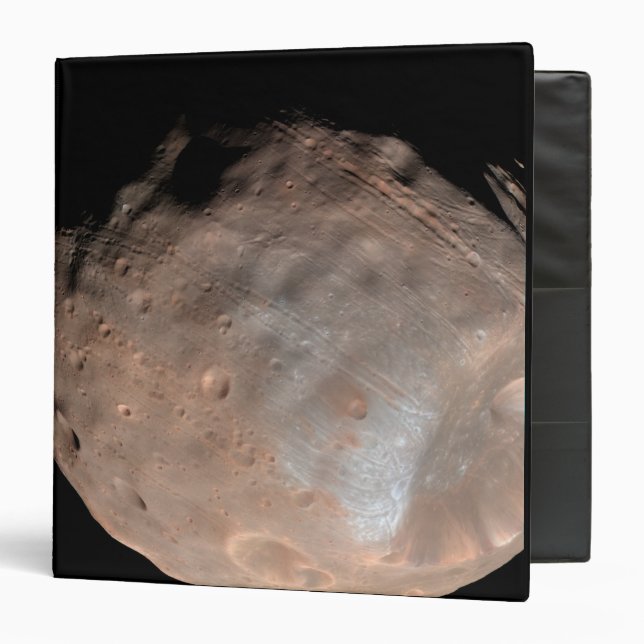 Mars moon Phobos 2 3 Ring Binder (Front/Inside)