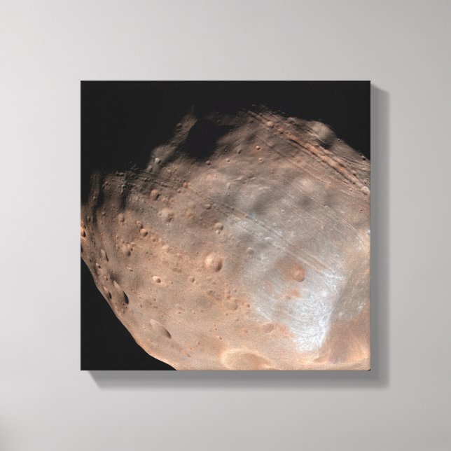 Mars moon Phobos 2 Canvas Print (Front)