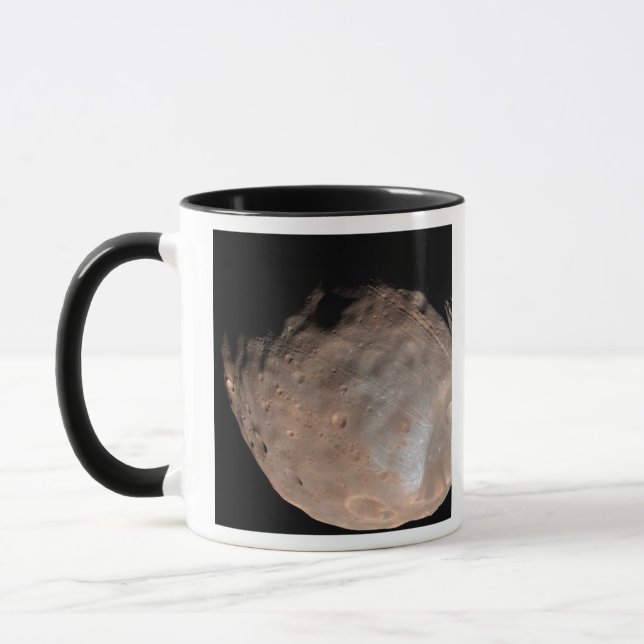 Mars moon Phobos 2 Mug (Left)