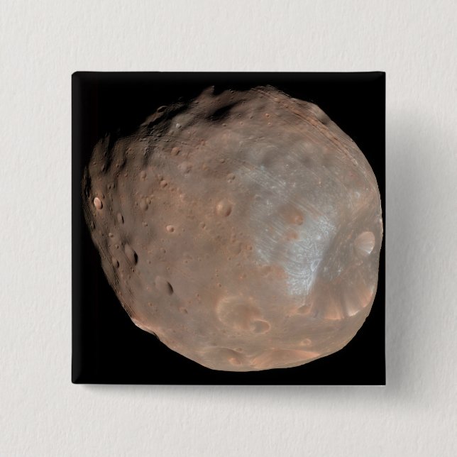Mars moon Phobos Button (Front)