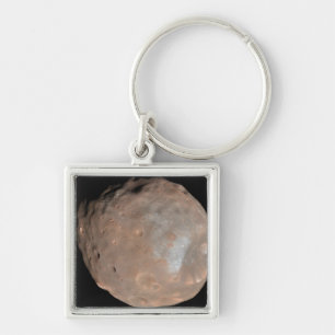 Mars moon Phobos Keychain