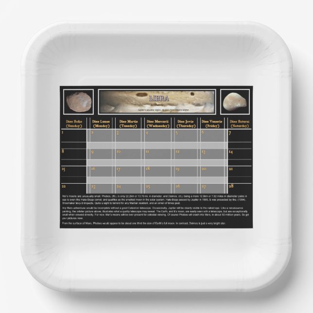 Mar's Moons Paper Plates (Front)