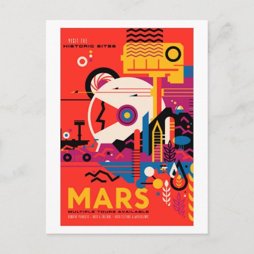Mars _ NASA Visions of the Future Postcard
