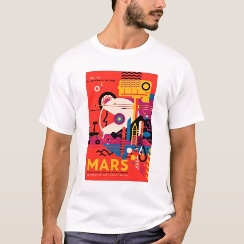 Mars _ NASA Visions of the Future T_Shirt