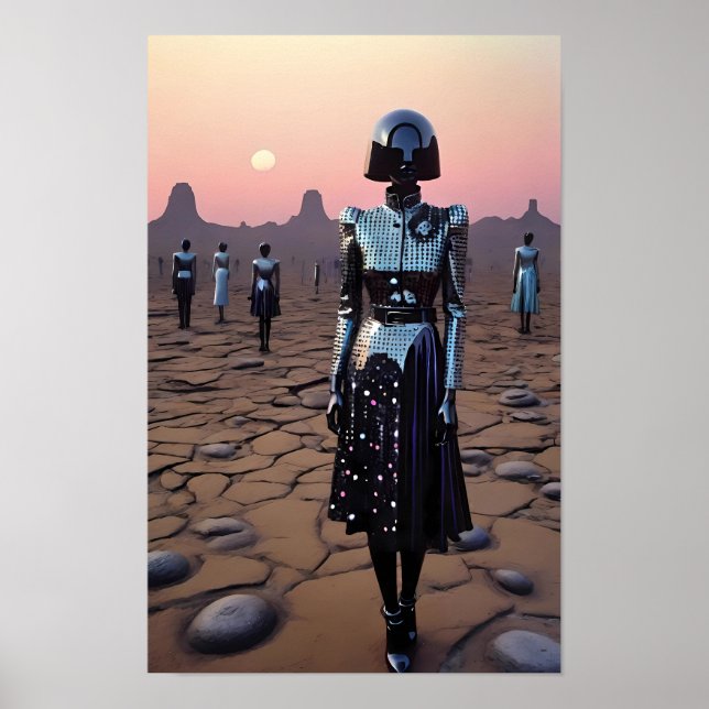 Mars Needs Cyborg Women Poster (Front)