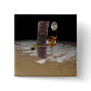 Mars Odyssey spacecraft Button